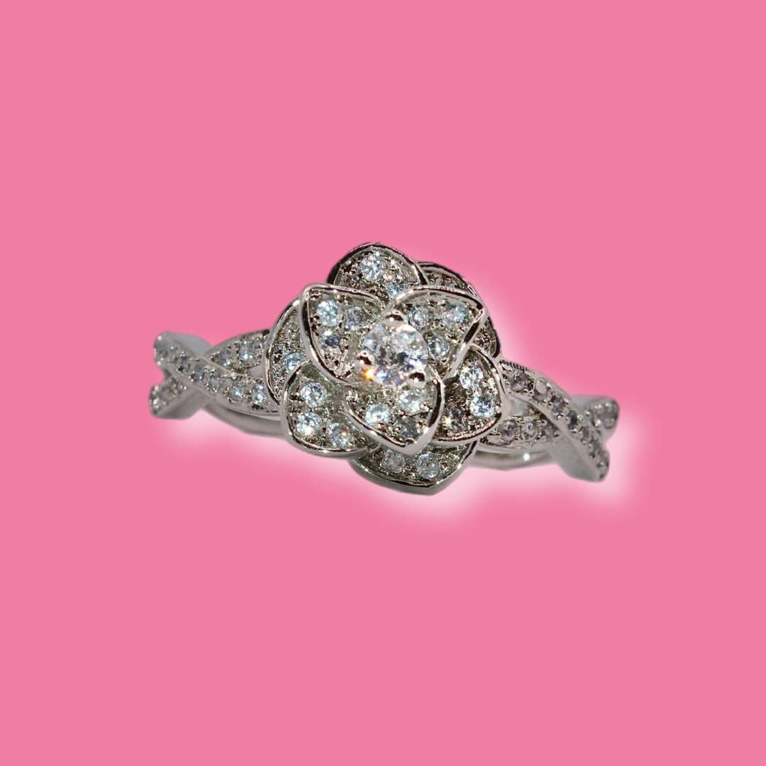 Heart Of Rose Ring