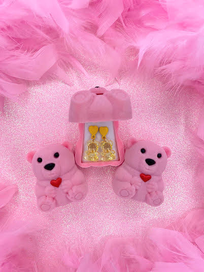 Dahlia Bear Earrings