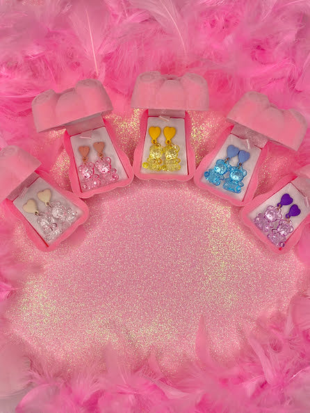 Dahlia Bear Earrings