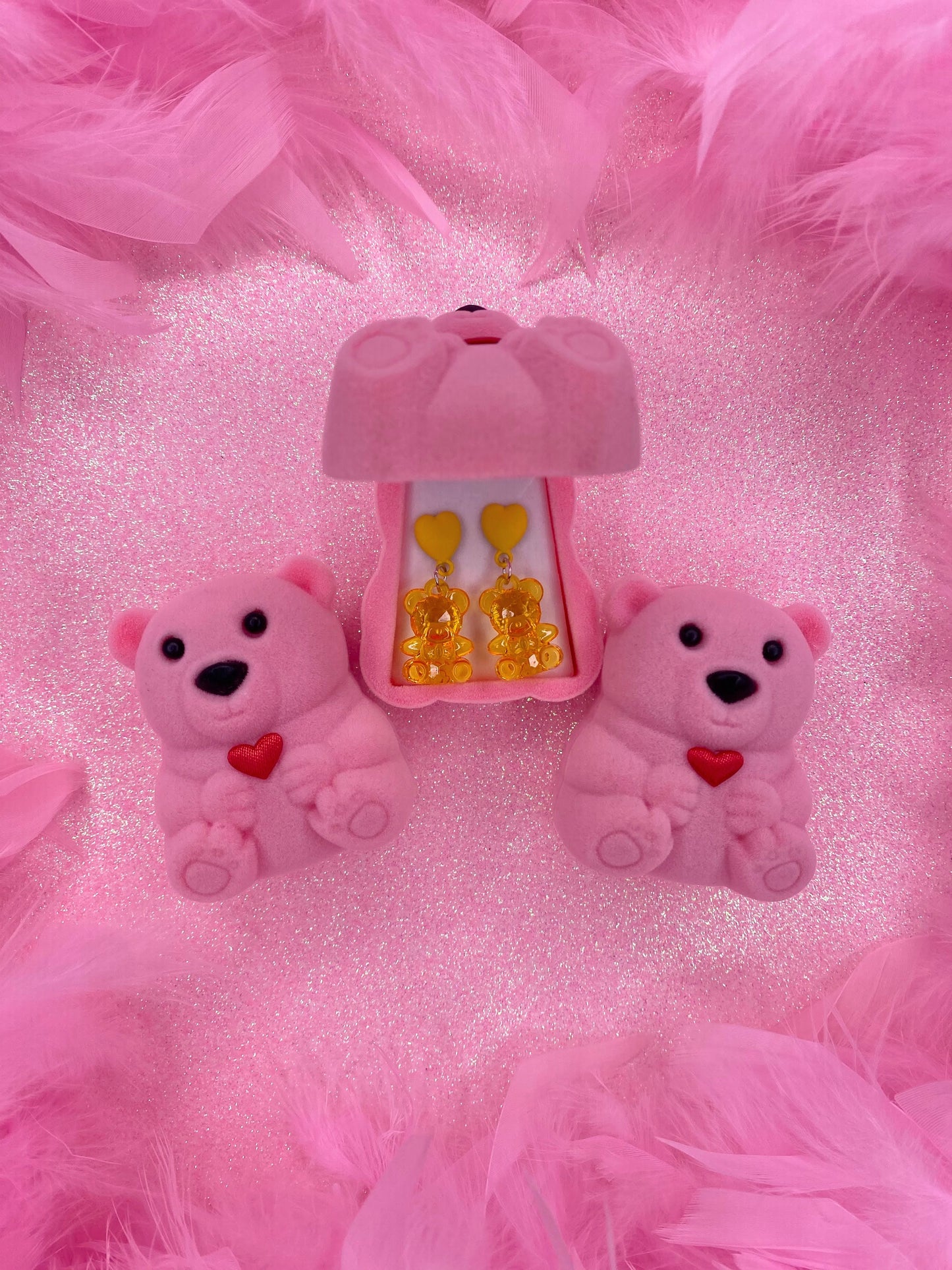 Dahlia Bear Earrings