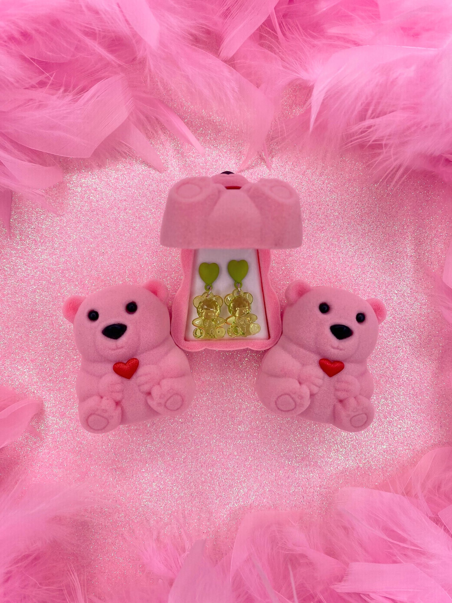 Dahlia Bear Earrings
