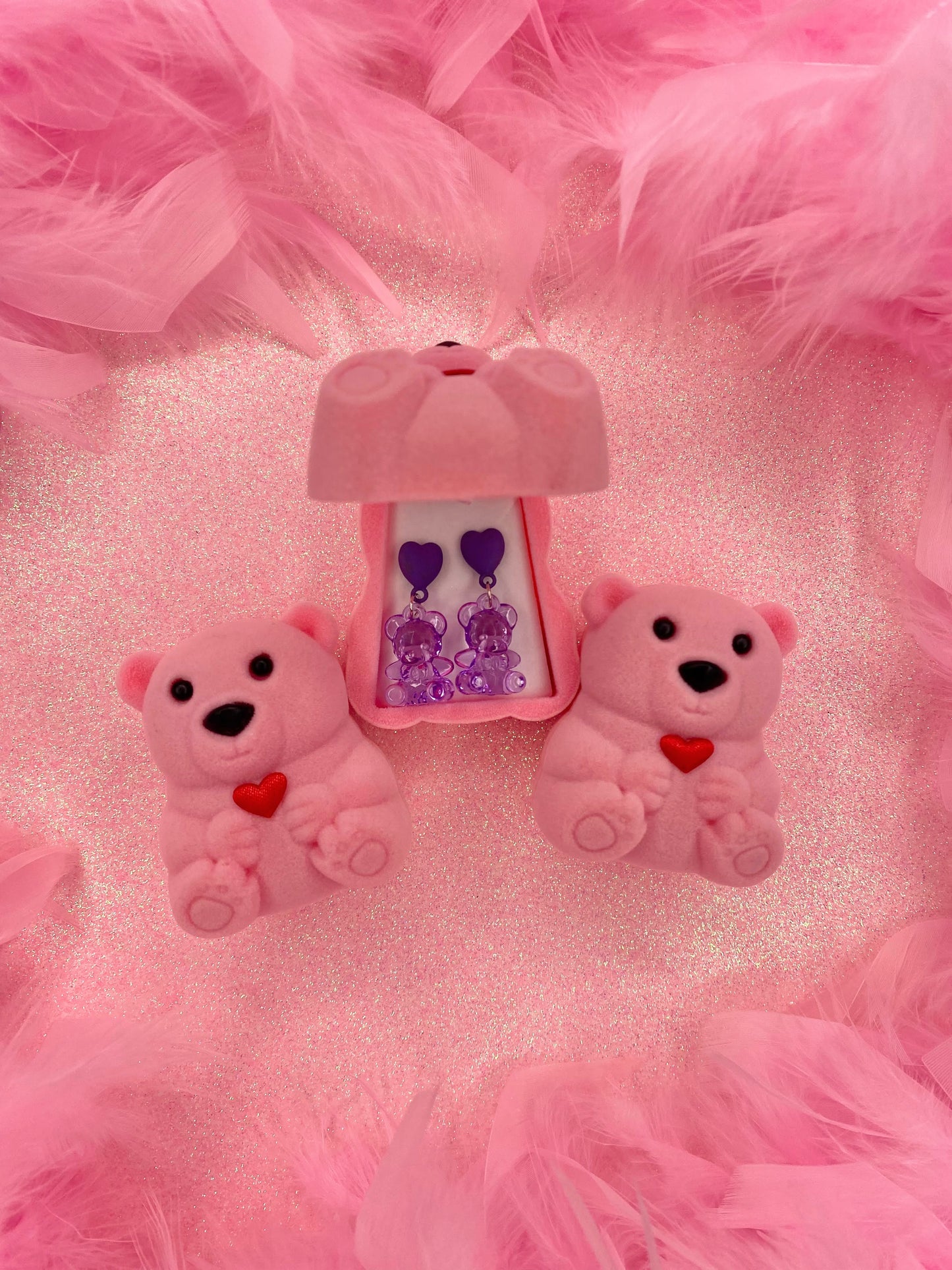 Dahlia Bear Earrings
