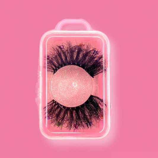 Pink Vanity Heart Lashes