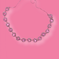 Iced Crystal Pink Necklace