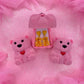 Dahlia Bear Earrings