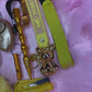 Yellow Self Defense Keychain
